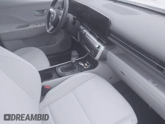 2024 Hyundai Kona SEL with VIN KM8HBCAB9RU053988, listed as a IAAI auction lot 41257182 with 11,460 mi miles and . Bid and sale history available at DreamBid. Image 5.