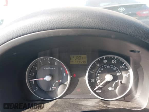 2007 Hyundai Accent GLS with VIN KMHCN46C37U089942, listed as a IAAI auction lot 43439882 with 117,698 mi miles and . Bid and sale history available at DreamBid. Image 7.