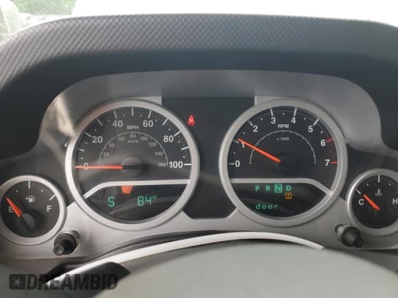 ✅ 2008 Jeep Wrangler Rubicon • VIN: 1J8GA69198L614736 • Lot: 50826545. Listed on Copart with 124,801 mi. Free auction sales archive from the USA and detailed vehicle history report at DreamBid. Image 9.