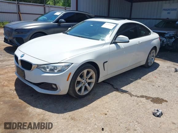 ✅ 2015 BMW 4 Series 428i xDrive • VIN: WBA3N5C58FK198596 • Lot: 42514820. Listed on IAAI with 107,261 mi. Free auction sales archive from the USA and detailed vehicle history report at DreamBid. Image 2.