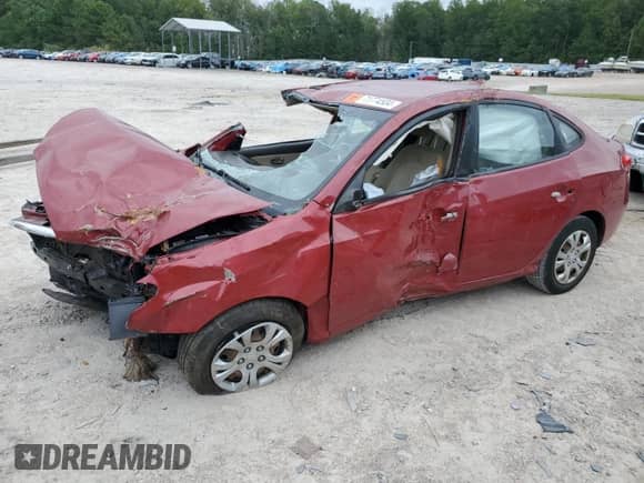 2010 Hyundai Elantra GLS z VIN KMHDU4AD6AU196613, wystawiony jako Copart lot #71774504 z przebiegiem 104 289 mil mil oraz Szkoda całkowita • Salvage title. Historia ofert i sprzedaży dostępna na DreamBid. Obrazek 1.