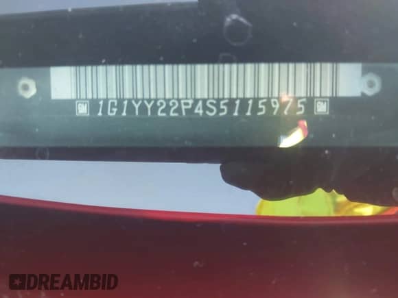 1995 Chevrolet Corvette z VIN 1G1YY22P4S5115975, wystawiony jako IAAI lot #43364512 z przebiegiem 150 676 mil mil oraz . Historia ofert i sprzedaży dostępna na DreamBid. Obrazek 9.