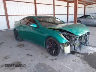 ✅ 2010 Hyundai Genesis Coupe Track • VIN: KMHHU6KH4AU020559 • Lot: 42785297. Listed on IAAI with 151,125 mi. Free auction sales archive from the USA and detailed vehicle history report at DreamBid. Image 1.