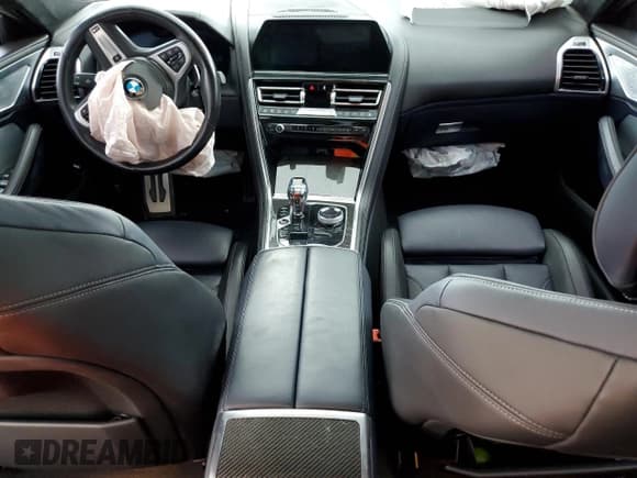 ✅ 2021 BMW 8 Series M850i • VIN: WBAGV8C01MCF75867 • Lot: 62779863. Listed on Copart with 24,033 mi. Free auction sales archive from the USA and detailed vehicle history report at DreamBid. Image 8.