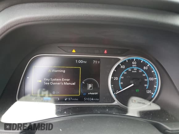 ✅ 2020 Nissan LEAF SL Plus • VIN: 1N4BZ1DP8LC304830 • Лот: 82299925. Опубликован ранее на Copart с пробегом 51 024 миль. Бесплатный доступ к архиву аукционных продаж из США и подробный отчёт об истории автомобиля на DreamBid. Изображение 9.