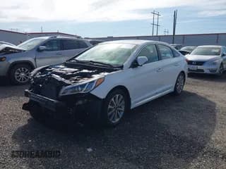 ✅ 2017 Hyundai Sonata Sport • VIN: 5NPE34AF4HH466066 • Лот: 43497421. Опубликован ранее на IAAI с пробегом 29 199 миль. Бесплатный доступ к архиву аукционных продаж из США и подробный отчёт об истории автомобиля на DreamBid. Изображение 2.