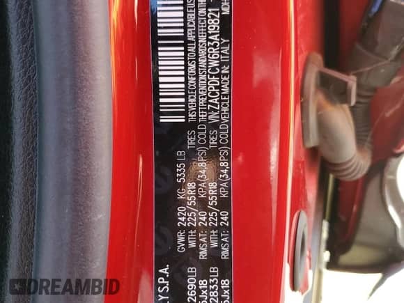 2024 Dodge Hornet R/T z VIN ZACPDFCW6R3A19821, wystawiony jako Copart lot #53829735 z przebiegiem 8 471 mil mil oraz Szkoda całkowita • Salvage title. Historia ofert i sprzedaży dostępna na DreamBid. Obrazek 14.