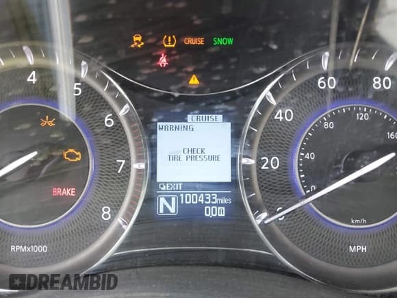 ✅ 2018 Infiniti QX80 • VIN: JN8AZ2ND3J9840079 • Lot: 42604886. Listed on IAAI with 100,433 mi. Free auction sales archive from the USA and detailed vehicle history report at DreamBid. Image 7.