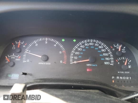 ✅ 1999 Dodge 1500 • VIN: 1B7HC13Z2XJ650706 • Lot: 90424415. Listed on Copart with 162,792 mi. Free auction sales archive from the USA and detailed vehicle history report at DreamBid. Image 9.