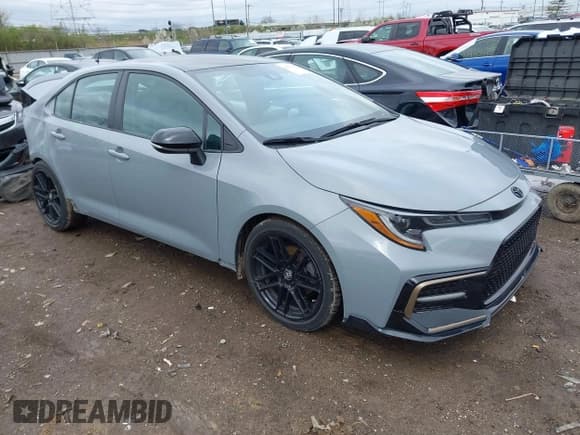 ✅ 2022 Toyota Corolla SE • VIN: 5YFS4MCE0NP125430 • Lot: 41918366. Listed on IAAI with 59,992 mi. Free auction sales archive from the USA and detailed vehicle history report at DreamBid. Image 1.