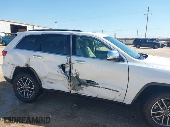 ✅ 2020 Jeep Grand Cherokee Limited X • VIN: 1C4RJFBG0LC417980 • Lot: 41996543. Listed on IAAI with 58,281 mi. Free auction sales archive from the USA and detailed vehicle history report at DreamBid. Image 6.