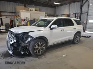 ✅ 2022 Hyundai Palisade SEL • VIN: KM8R4DHE1NU401684 • Лот: 71190944. Опубликован ранее на Copart с пробегом 110 105 миль. Бесплатный доступ к архиву аукционных продаж из США и подробный отчёт об истории автомобиля на DreamBid. Изображение 1.
