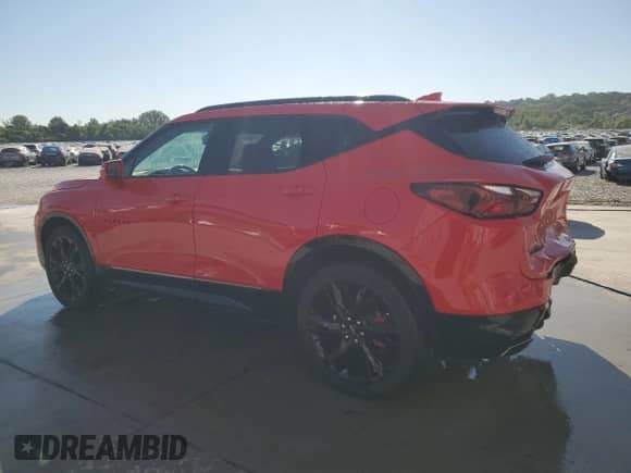 ✅ 2020 Chevrolet Blazer RS • VIN: 3GNKBKRS9LS665907 • Лот: 70169895. Опубликован ранее на Copart с пробегом 36 691 миль. Бесплатный доступ к архиву аукционных продаж из США и подробный отчёт об истории автомобиля на DreamBid. Изображение 2.