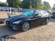 ✅ 2019 Infiniti Q50 Luxe • VIN: JN1EV7AP3KM515794 • Lot: 43080973. Listed on IAAI with 70,610 mi. Free auction sales archive from the USA and detailed vehicle history report at DreamBid. Image 2.