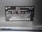 ✅ 2016 BMW 3 Series 328i xDrive • VIN: WBA8E3G5XGNU05817 • Lot: 41942151. Listed on IAAI with 115,637 mi. Free auction sales archive from the USA and detailed vehicle history report at DreamBid. Image 9.