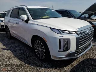✅ 2023 Hyundai Palisade Calligraphy • VIN: KM8R74GE4PU537402 • Лот: 73979414. Опубликован ранее на Copart с пробегом Не указан. Бесплатный доступ к архиву аукционных продаж из США и подробный отчёт об истории автомобиля на DreamBid. Изображение 4.