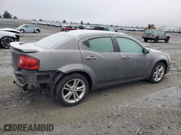 ✅ 2012 Dodge Avenger SXT Plus • VIN: 1C3CDZEG7CN185719 • Лот: 41427755. Опубликован ранее на Copart с пробегом 120 101 миль. Бесплатный доступ к архиву аукционных продаж из США и подробный отчёт об истории автомобиля на DreamBid. Изображение 3.
