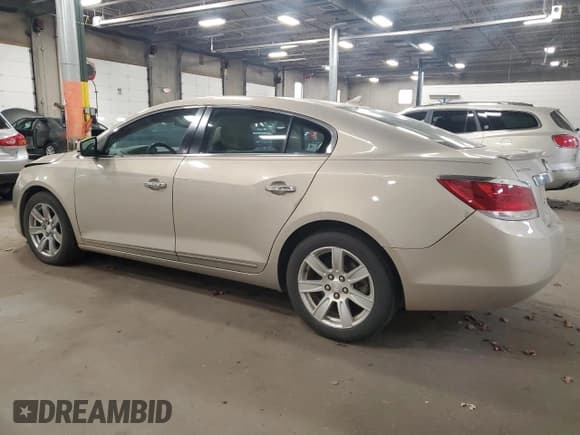 ✅ 2010 Buick LaCrosse CXL • VIN: 1G4GC5EG0AF221682 • Lot: 82779225. Listed on Copart with 175,052 mi. Free auction sales archive from the USA and detailed vehicle history report at DreamBid. Image 2.