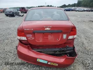 ✅ 2005 Chevrolet Aveo LS • VIN: KL1TD52635B333375 • Lot: 58951585. Wystawiony na Copart z przebiegiem 89 455 mil. Bezpłatny archiwum sprzedaży aukcyjnych z USA i szczegółowy raport historii pojazdu na DreamBid. Zdjęcie 6.