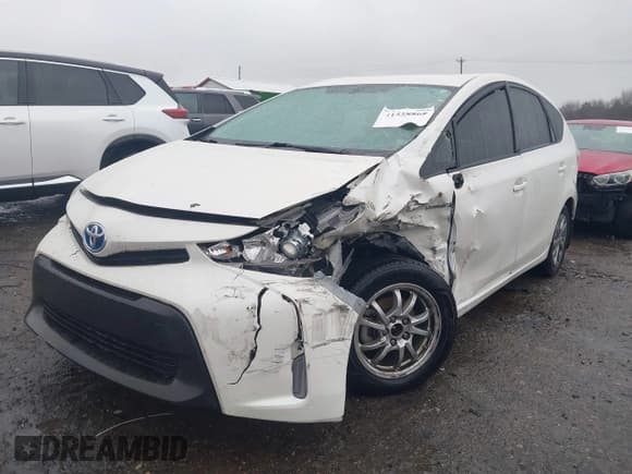 ✅ 2017 Toyota Prius Two • VIN: JTDZN3EU0HJ059027 • Lot: 41558868. Listed on IAAI with 215,604 mi. Free auction sales archive from the USA and detailed vehicle history report at DreamBid. Image 2.