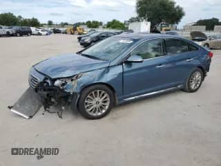 2015 Hyundai Sonata Limited с VIN 5NPE34AFXFH094536, выставлен на аукционе Copart как лот 71978605 с пробегом 69 611 миль миль и Списание • Salvage title. История ставок и продаж доступна на DreamBid. Изображение 1.