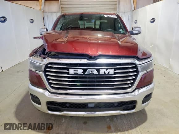 ✅ 2025 Ram 1500 Laramie • VIN: 1C6SRFJP4SN567662 • Лот: 91123465. Опубликован ранее на Copart с пробегом 46 673 миль. Бесплатный доступ к архиву аукционных продаж из США и подробный отчёт об истории автомобиля на DreamBid. Изображение 5.