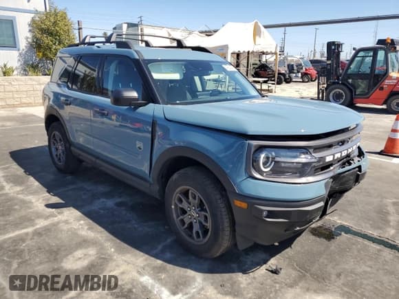 ✅ 2023 Ford Bronco Sport Big Bend • VIN: 3FMCR9B64PRD44882 • Lot: 49554795. Listed on Copart with 9,781 mi. Free auction sales archive from the USA and detailed vehicle history report at DreamBid. Image 4.