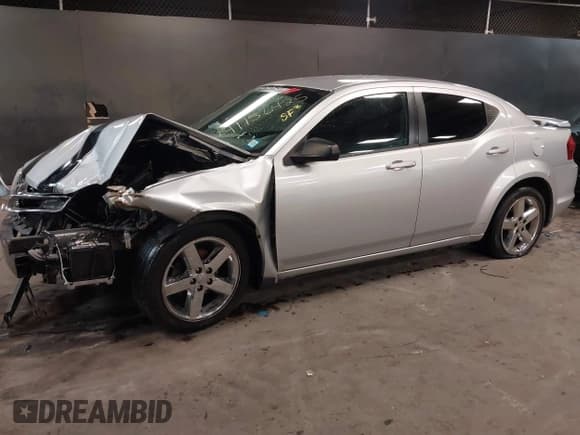 ✅ 2012 Dodge Avenger SE • VIN: 1C3CDZAB0CN252204 • Лот: 41156425. Опубликован ранее на IAAI с пробегом 133 522 миль. Бесплатный доступ к архиву аукционных продаж из США и подробный отчёт об истории автомобиля на DreamBid. Изображение 2.