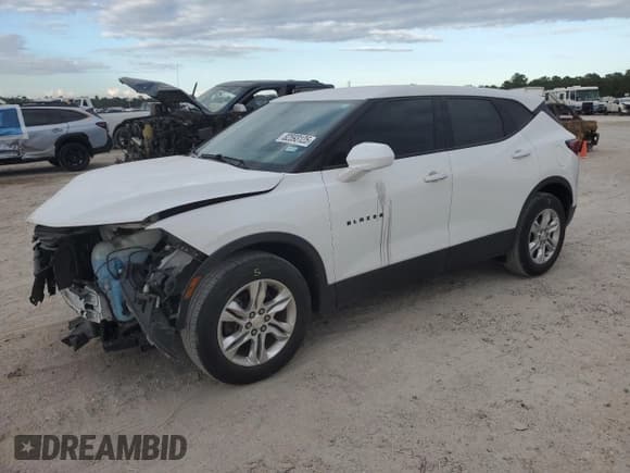 ✅ 2019 Chevrolet Blazer • VIN: 3GNKBCRS1KS700699 • Lot: 82593125. Listed on Copart with 54,013 mi. Free auction sales archive from the USA and detailed vehicle history report at DreamBid. Image 1.
