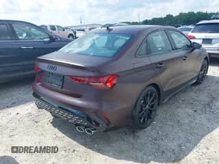 ✅ 2025 Audi S3 Premium Plus • VIN: WAUH5DGY8SA052705 • Lot: 42710447. Wystawiony na IAAI z przebiegiem 4 365 mil. Bezpłatny archiwum sprzedaży aukcyjnych z USA i szczegółowy raport historii pojazdu na DreamBid. Zdjęcie 4.