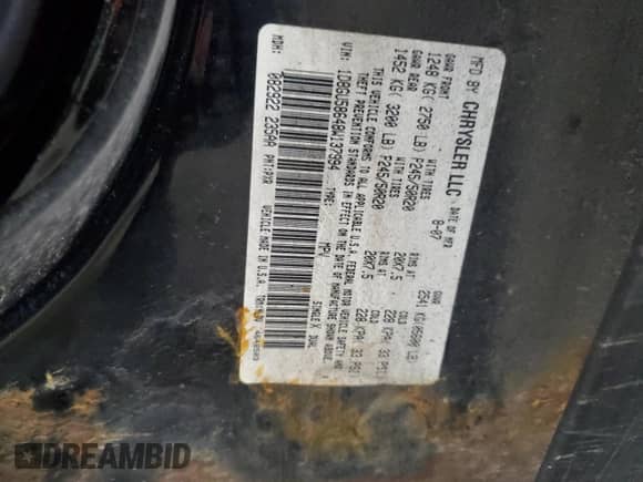 2008 Dodge Nitro R/T с VIN 1D8GU58648W137994, выставлен на аукционе Copart как лот 81246034 с пробегом 150 221 миль миль и Списание • Salvage title. История ставок и продаж доступна на DreamBid. Изображение 14.