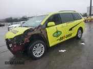 ✅ 2016 Toyota Sienna XLE • VIN: 5TDYK3DC7GS736444 • Lot: 93679905. Listed on Copart with 108,719 mi. Free auction sales archive from the USA and detailed vehicle history report at DreamBid. Image 1.