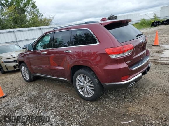 ✅ 2018 Jeep Grand Cherokee Summit • VIN: 1C4RJFJG1JC347484 • Lot: 69666765. Listed on Copart with 53,673 mi. Free auction sales archive from the USA and detailed vehicle history report at DreamBid. Image 2.
