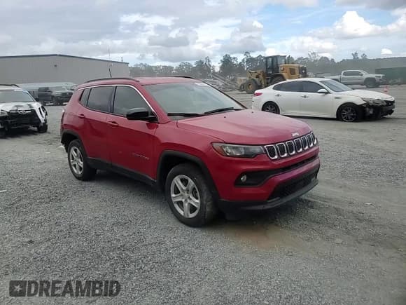 ✅ 2023 Jeep Compass Latitude • VIN: 3C4NJDBN9PT540656 • Lot: 82256115. Listed on Copart with 59,368 mi. Free auction sales archive from the USA and detailed vehicle history report at DreamBid. Image 14.