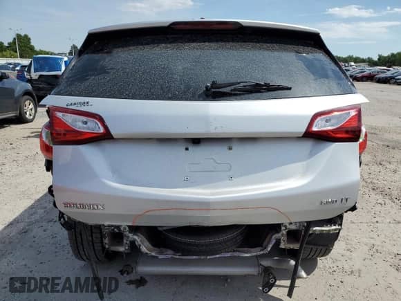 2021 Chevrolet Equinox Premier with VIN 2GNAXXEV0M6123380, listed as a Copart auction lot 65974895 with 15,991 mi miles and Salvage title. Bid and sale history available at DreamBid. Image 6.