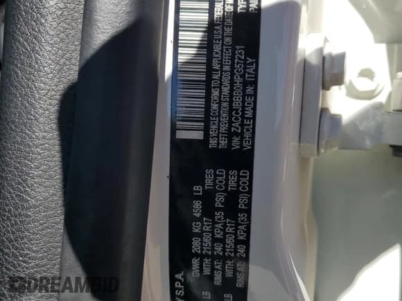 ✅ 2017 Jeep Renegade Latitude • VIN: ZACCJBBB0HPG57231 • Lot: 70478185. Wystawiony na Copart z przebiegiem 80 304 mil. Bezpłatny archiwum sprzedaży aukcyjnych z USA i szczegółowy raport historii pojazdu na DreamBid. Zdjęcie 12.