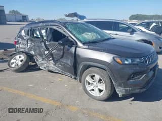 ✅ 2022 Jeep Compass Latitude • VIN: 3C4NJDBBXNT150894 • Lot: 43316566. Listed on IAAI with Not provided. Free auction sales archive from the USA and detailed vehicle history report at DreamBid. Image 1.
