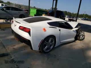 2017 Chevrolet Corvette 1LT z VIN 1G1YA2D72H5124281, wystawiony jako Copart lot #68432084 z przebiegiem Nie podano mil oraz Szkoda całkowita • Salvage title. Historia ofert i sprzedaży dostępna na DreamBid. Obrazek 3.