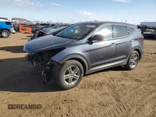 ✅ 2018 Hyundai Santa Fe 2.4L • VIN: 5NMZTDLB3JH053375 • Лот: 69981603. Опубликован ранее на Copart с пробегом 57 416 миль. Бесплатный доступ к архиву аукционных продаж из США и подробный отчёт об истории автомобиля на DreamBid. Изображение 1.