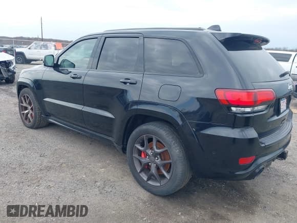 ✅ 2017 Jeep Grand Cherokee SRT • VIN: 1C4RJFDJ4HC849617 • Lot: 41911380. Listed on IAAI with 88,392 mi. Free auction sales archive from the USA and detailed vehicle history report at DreamBid. Image 3.