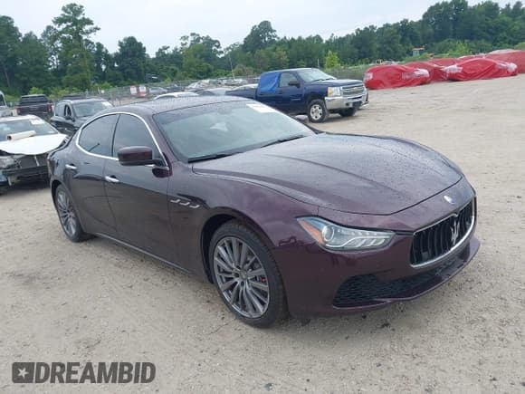 ✅ 2015 Maserati Ghibli S Q4 • VIN: ZAM57RTA6F1133743 • Lot: 42854956. Listed on IAAI with 91,893 mi. Free auction sales archive from the USA and detailed vehicle history report at DreamBid. Image 1.