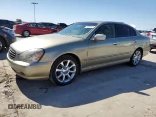 ✅ 2003 Infiniti Q45 • VIN: JNKBF01A83M101555 • Лот: 48367645. Опубликован ранее на Copart с пробегом 90 489 миль. Бесплатный доступ к архиву аукционных продаж из США и подробный отчёт об истории автомобиля на DreamBid. Изображение 1.