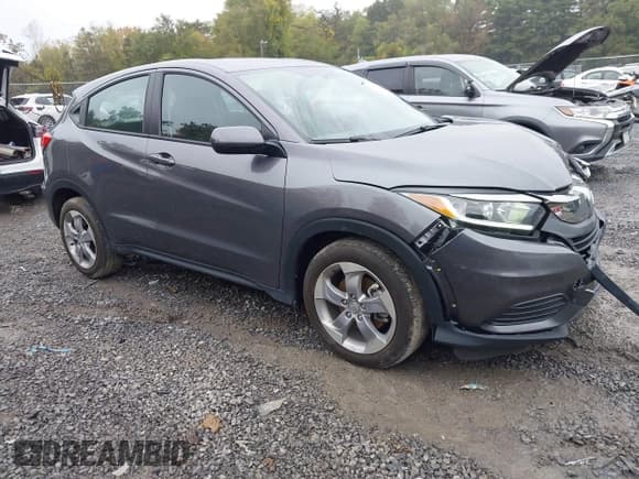 ✅ 2019 Honda HR-V LX • VIN: 3CZRU6H36KG728167 • Лот: 43446442. Опубликован ранее на IAAI с пробегом 23 110 миль. Бесплатный доступ к архиву аукционных продаж из США и подробный отчёт об истории автомобиля на DreamBid. Изображение 1.