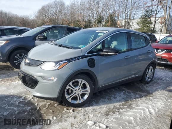 ✅ 2021 Chevrolet Bolt EV LT • VIN: 1G1FY6S09M4101600 • Lot: 43694675. Wystawiony na Copart z przebiegiem 25 034 mil. Bezpłatny archiwum sprzedaży aukcyjnych z USA i szczegółowy raport historii pojazdu na DreamBid. Zdjęcie 1.