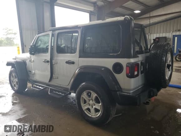 ✅ 2022 Jeep Wrangler Unlimited Sport S • VIN: 1C4HJXDG1NW168802 • Lot: 64758955. Listed on Copart with 53,855 mi. Free auction sales archive from the USA and detailed vehicle history report at DreamBid. Image 2.