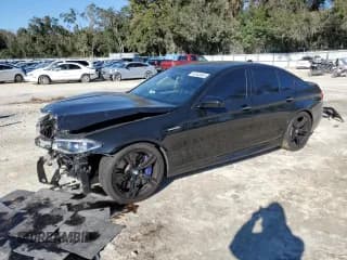 ✅ 2016 BMW M5 • VIN: WBSFV9C57GD595447 • Lot: 41343845. Listed on Copart with 50,029 mi. Free auction sales archive from the USA and detailed vehicle history report at DreamBid. Image 1.