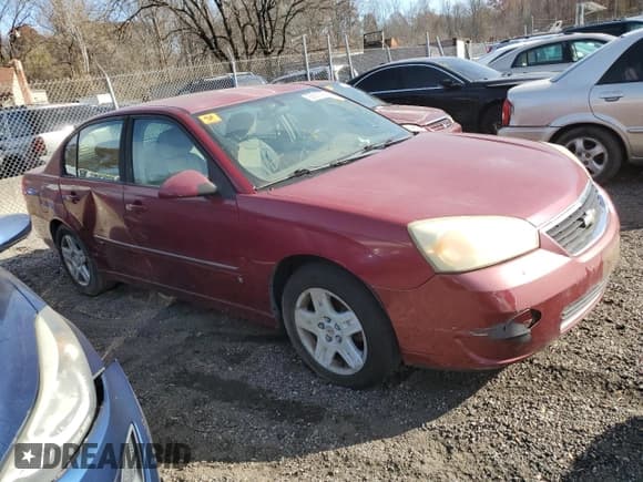 ✅ 2006 Chevrolet Malibu 2LT • VIN: 1G1ZT53816F236524 • Lot: 92883125. Listed on Copart with Not provided. Free auction sales archive from the USA and detailed vehicle history report at DreamBid. Image 4.