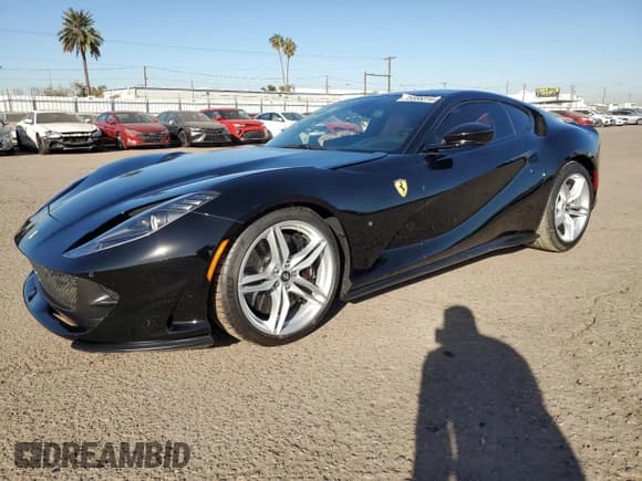 ✅ 2020 Ferrari 812 • VIN: ZFF83CLA6L0252213 • Lot: 85585314. Listed on Copart with 4,525 mi. Free auction sales archive from the USA and detailed vehicle history report at DreamBid. Image 1.