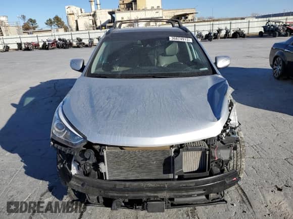 ✅ 2017 Hyundai Santa Fe Ultimate • VIN: 5XYZWDLA8HG435033 • Lot: 36874913. Wystawiony na Copart z przebiegiem 57 214 mil mil. Skorzystaj z bezpłatnego archiwum sprzedaży aukcyjnych z USA i zobacz szczegółowy raport historii pojazdu na DreamBid. Zdjęcie 5.