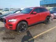 ✅ 2019 Jaguar F-Pace 25t Premium • VIN: SADCJ2FX3KA355272 • Lot: 66181395. Listed on Copart with 73,175 mi. Free auction sales archive from the USA and detailed vehicle history report at DreamBid. Image 1.